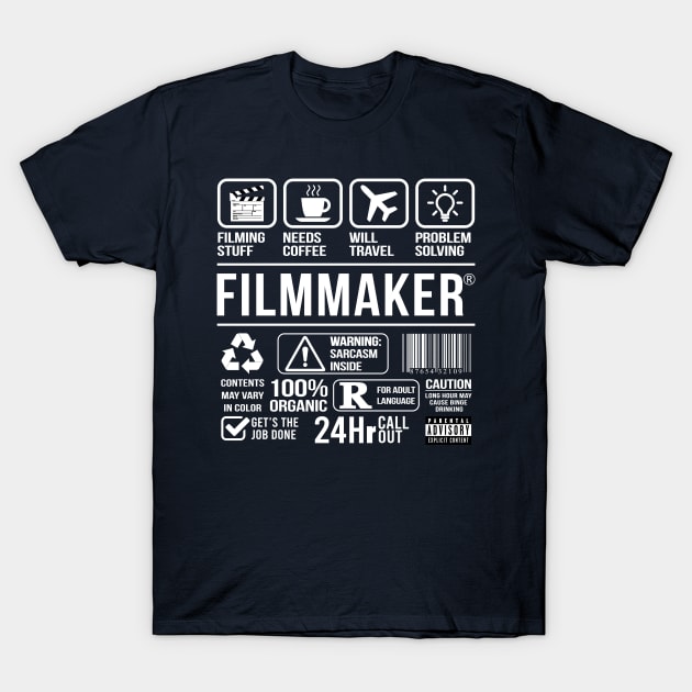 Filmmaker T-Shirt by Stellart